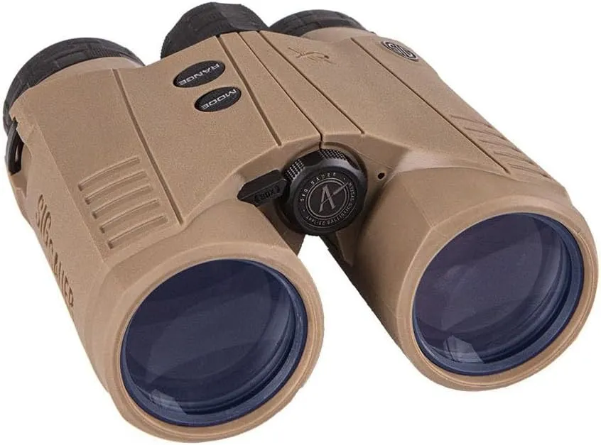 SIG SAUER KILO10K-ABS HD 10x42mm Waterproof Ballistic FDE Laser Rangefinder Binoculars (SOK10K11)