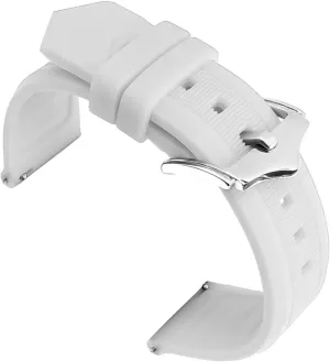 Silicone Watch Band Universal Rubber Sport Diving Wristband Bracelet Strap replacement Accessories