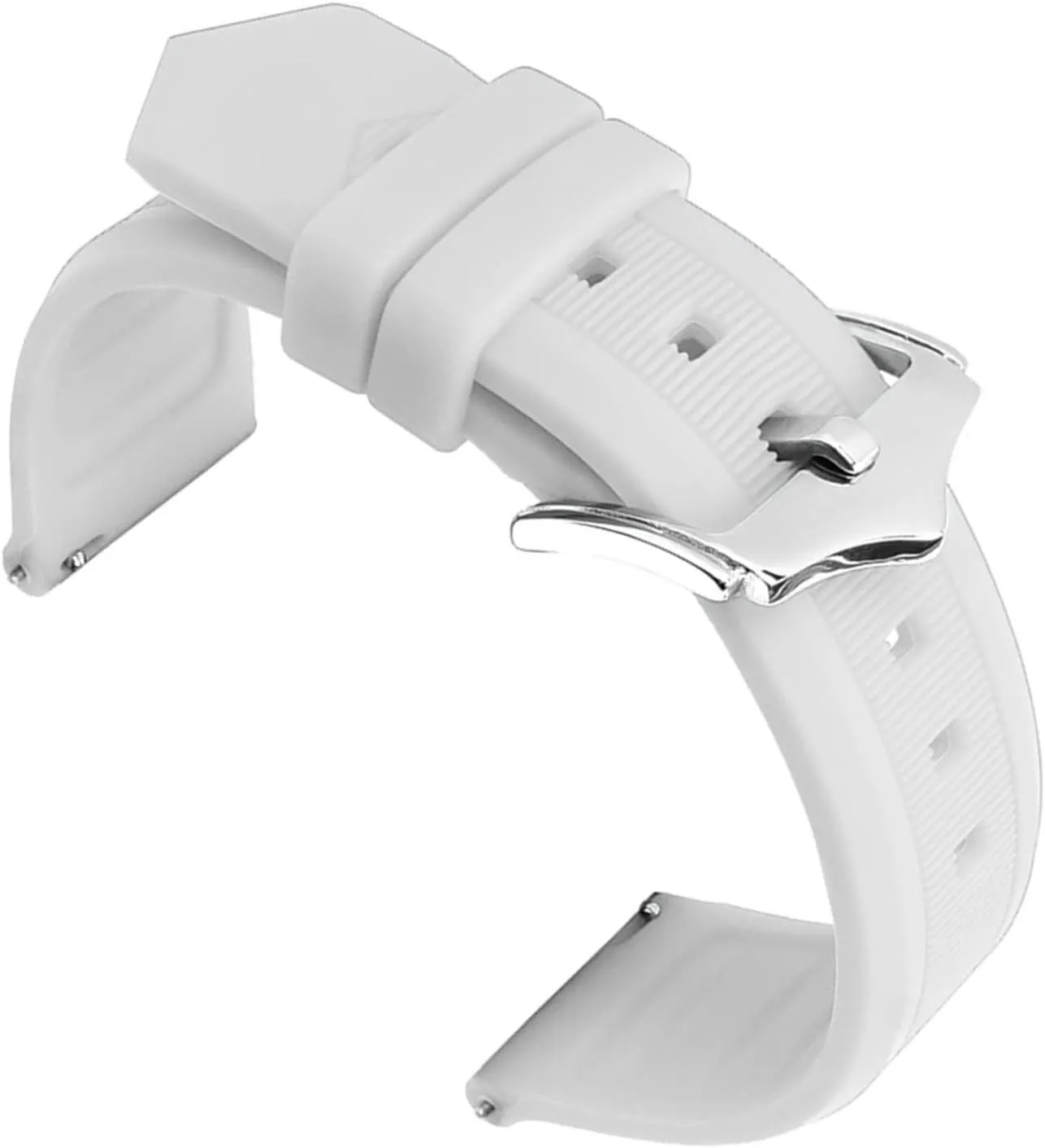 Silicone Watch Band Universal Rubber Sport Diving Wristband Bracelet Strap replacement Accessories