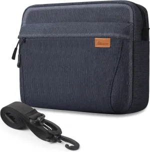 SIMTOP Tablet Sleeve Bag, 11 inch Daily Shoulder Bag for Tablet, Waterproof Crossbody Bag with Smart Organization for Accessories, Essentials Lightweight, YKK Zipper Bag, Polyester