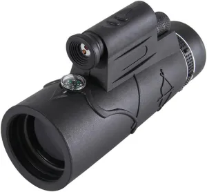 Single Tube Telescope for Outdoor Illumination, High-Definition and High-Power Mobile Phone Telescope