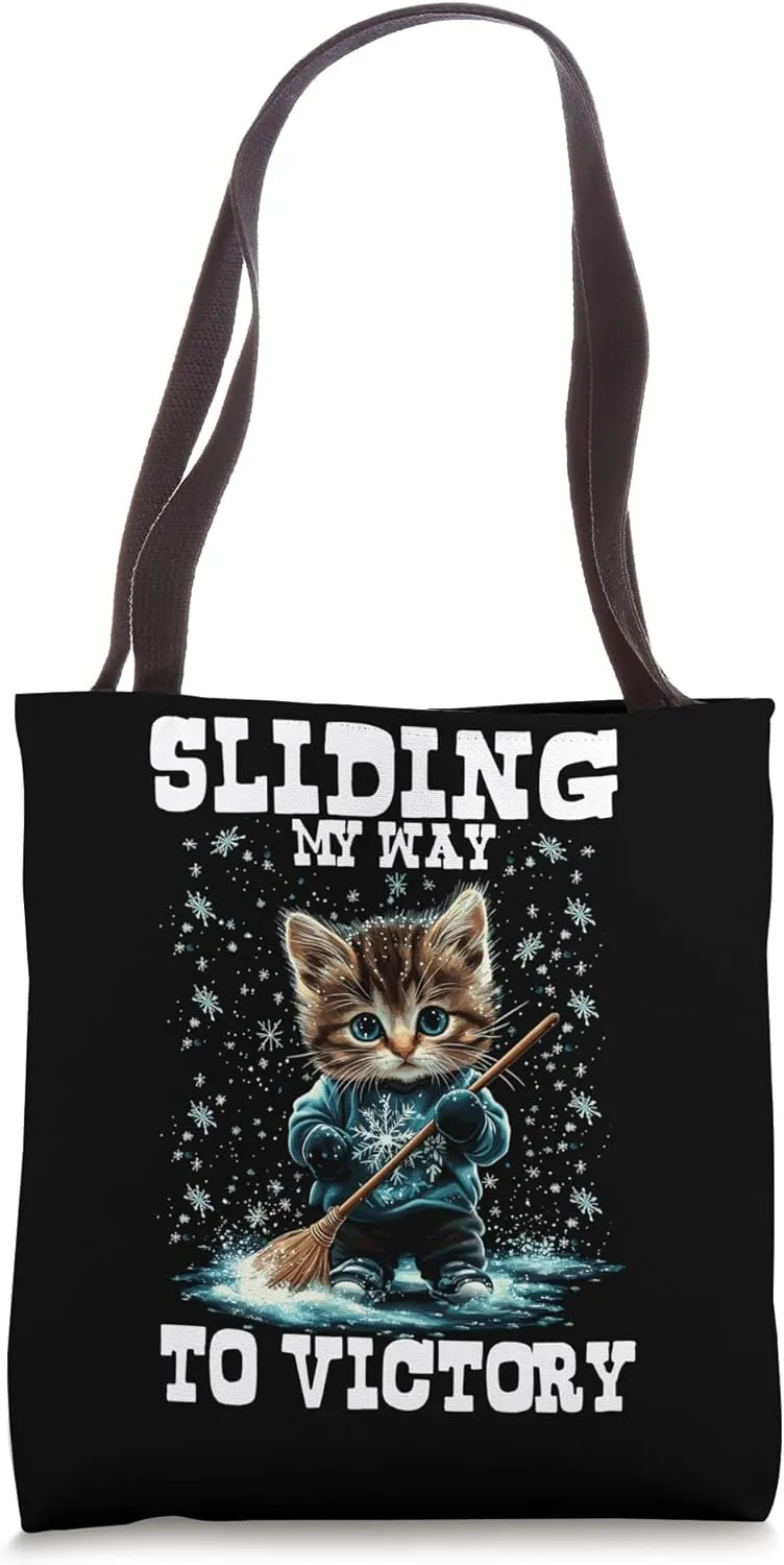 SLIDING MY WAY TO VICTORY Tote Bag
