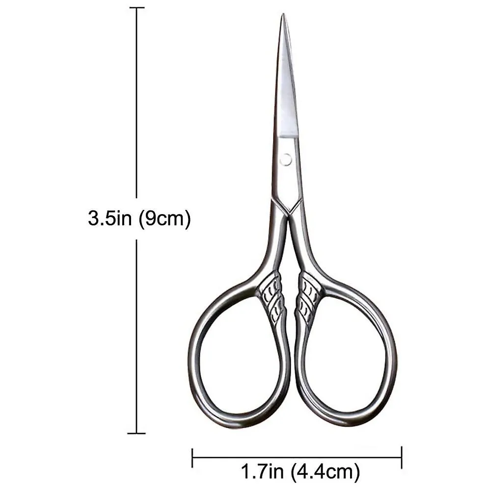 Small Scissors Stainless Steel Facial Hair Grooming Beauty Tool For Men