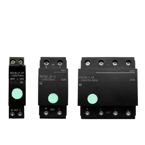 Smart Circuit Breaker Time Timer Relay Switch House Voice Remote Control by Tuya APP Work with Alexa Home(Three Phase,32A)