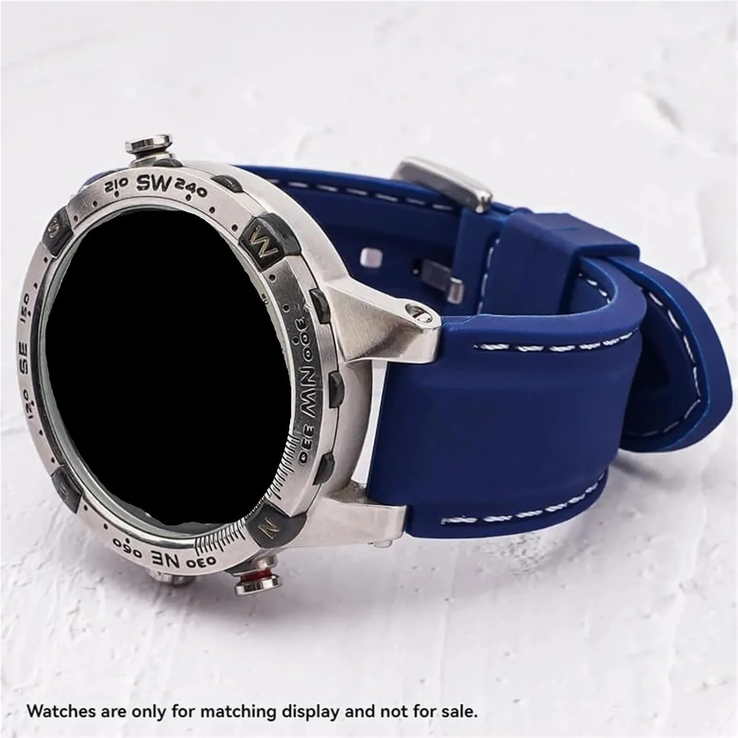 Soft Silicone Rubber Watchband Strap With Men And Women Sports Universal Quick Release Rubber Watch Strap 16mm