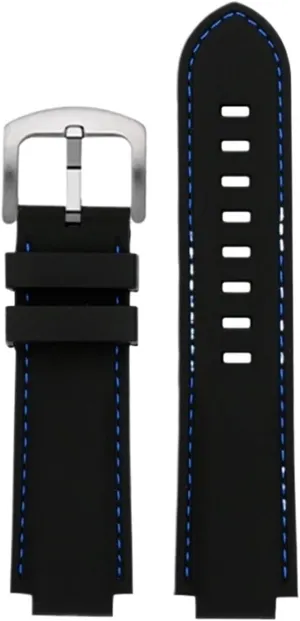 Soft Silicone Rubber Watchband Strap With Men And Women Sports Universal Quick Release Rubber Watch Strap 16mm