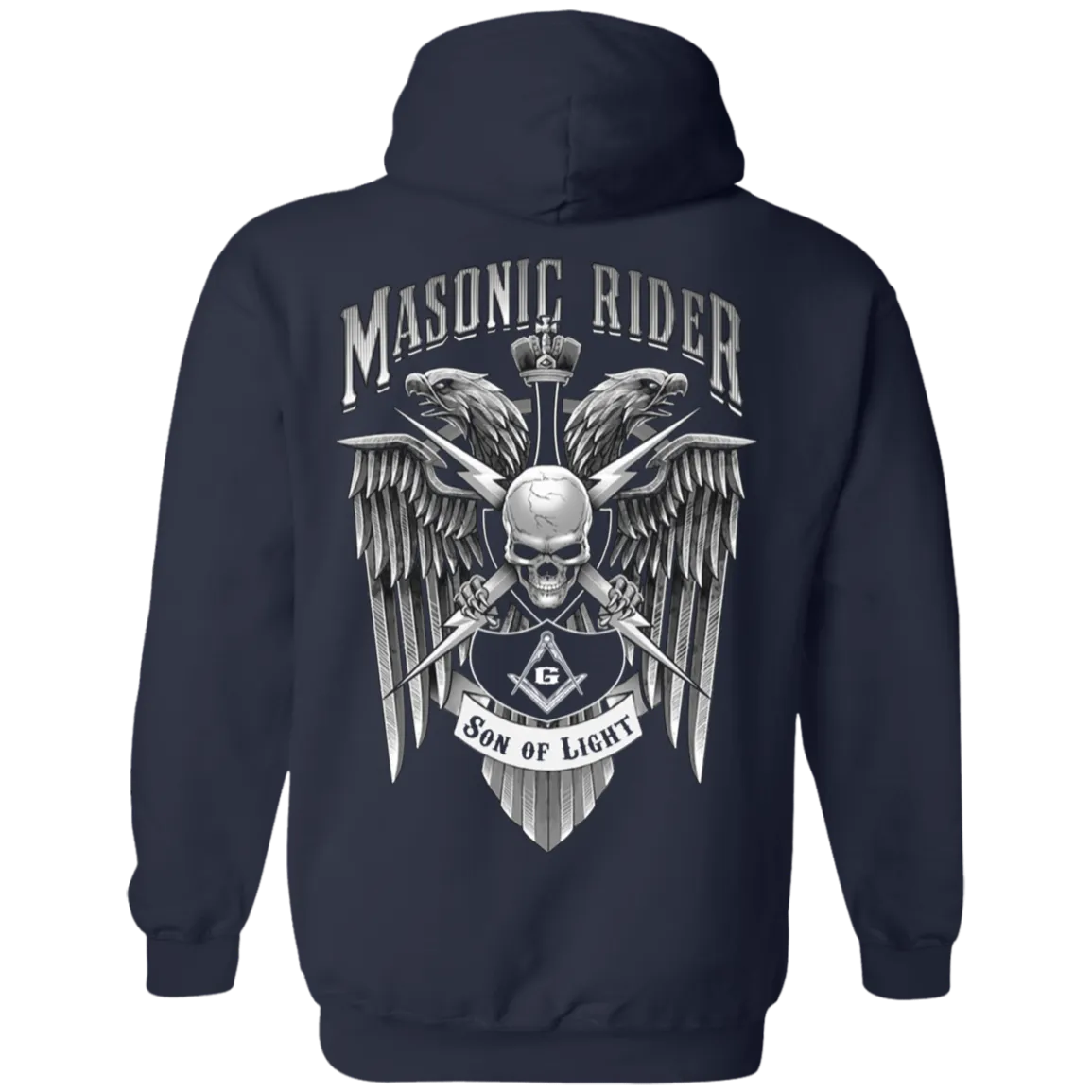 Son Of Light Rider Freemason Square & Compass Symbol