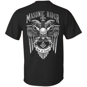 Son Of Light Rider Freemason Square & Compass Symbol