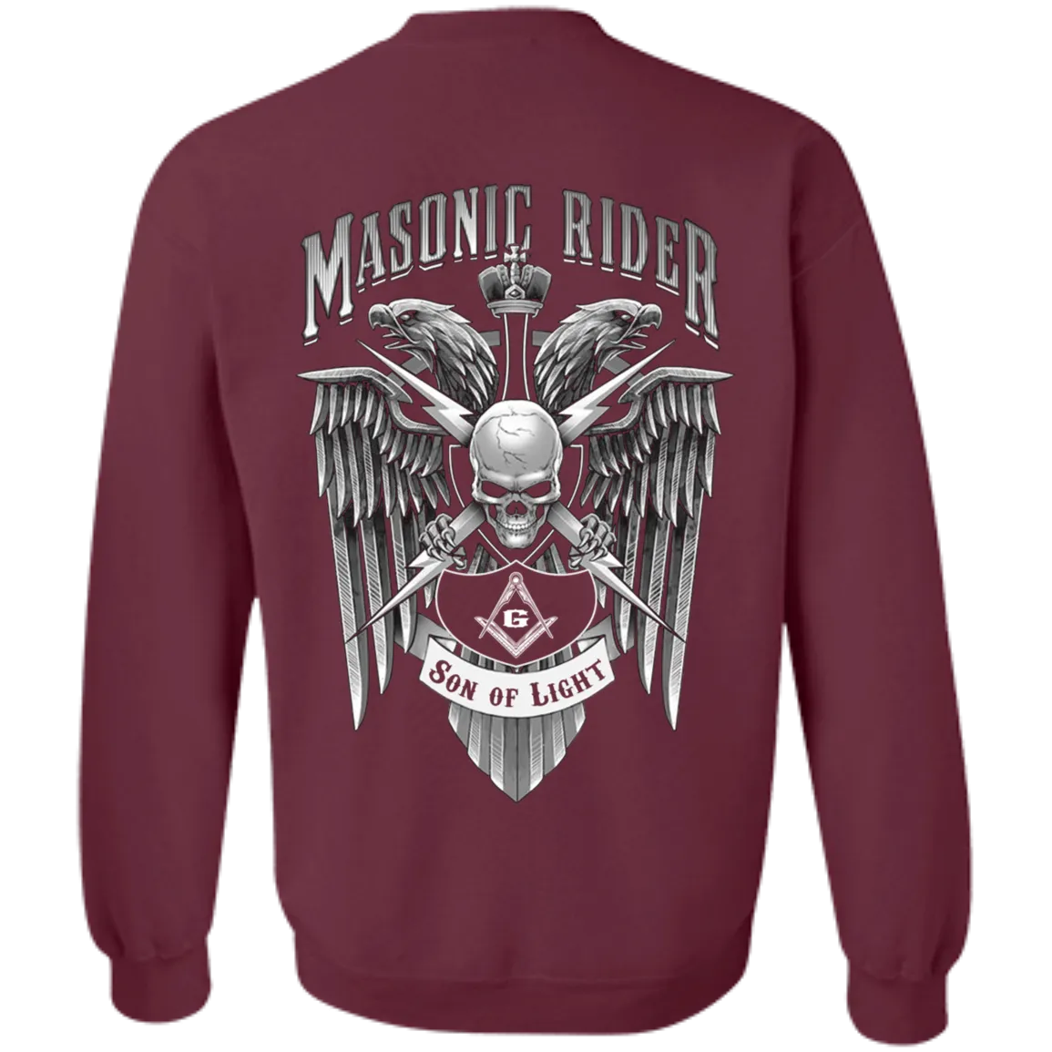 Son Of Light Rider Freemason Square & Compass Symbol