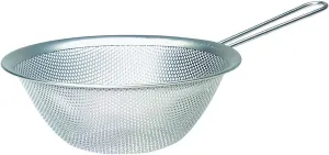 Sori Yanagi Sori Yanagi Punching Strainer for Better Drainage and Easy to Clean, Tsubamesanjo Stainless Steel Colander, 9.1 inches (23 cm), 1 Plate is Punched for Better Drainage and Clogging,