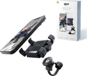 SP CONNECT Universal Bicycle Mobile Phone Holder - Smartphone Bracket Mount for Mountain & Road Bikes - Patented Twist Lock, Strong Clamp-Grip - for 58-85mm Wide Devices - Cycling, Riding Accessories
