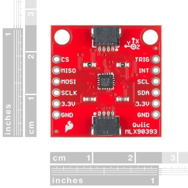 SparkFun Triple Axis Magnetometer Breakout - MLX90393 (Qwiic) (SEN-14571)