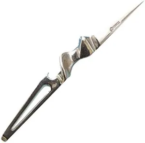Stainless Steel Bottle Opener & Marlin Spike Tool - 7" Size