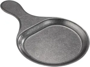 Stainless Steel Dinnerware Pancake Griddle Plate Tortilla Pan Metal Plate Outdoor Camping Use