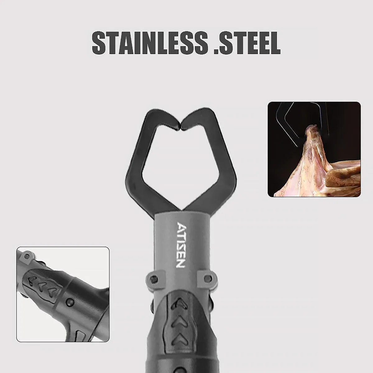 Stainless Steel Fishing Forceps Set Multi-Function Fish Controller Hook Remover