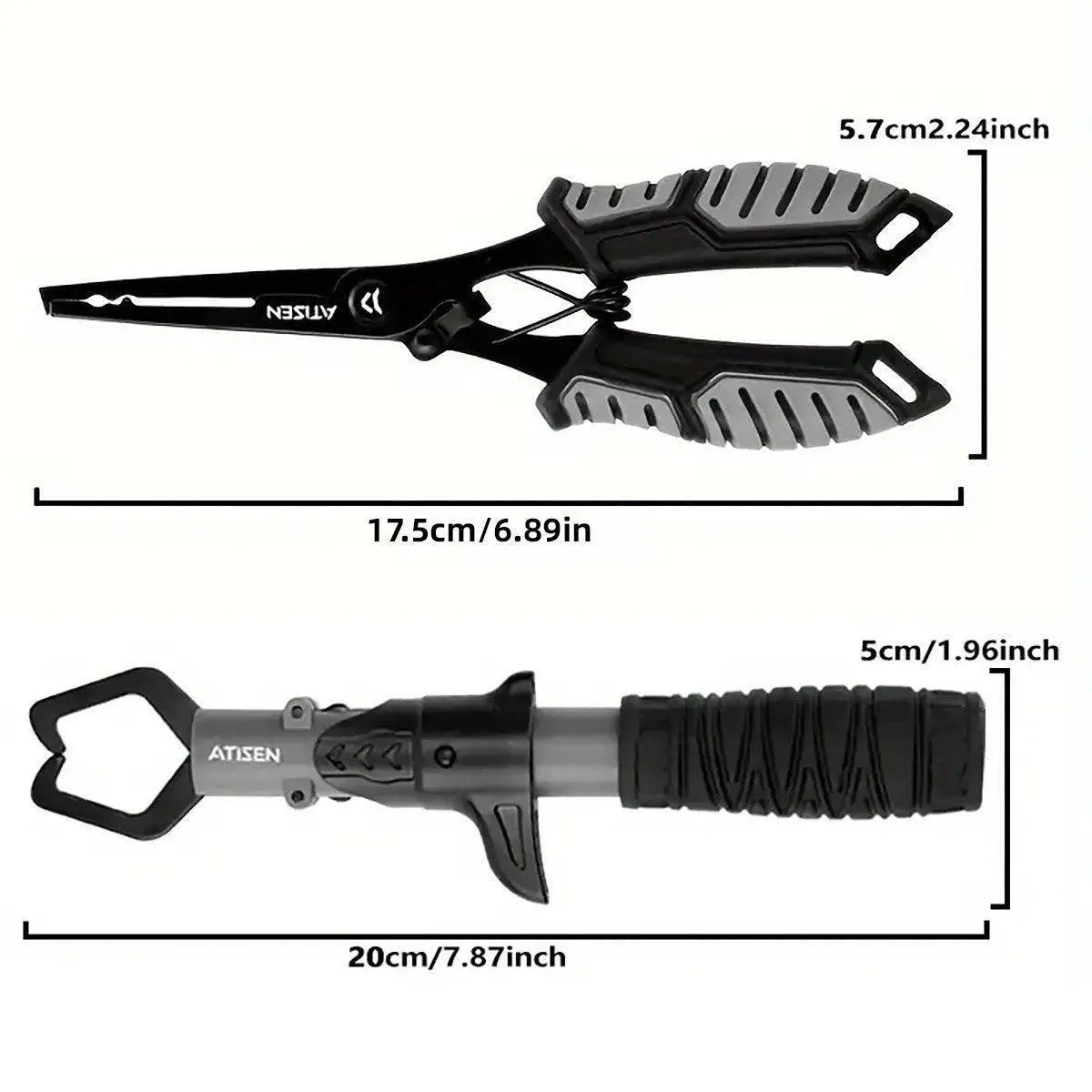 Stainless Steel Fishing Forceps Set Multi-Function Fish Controller Hook Remover