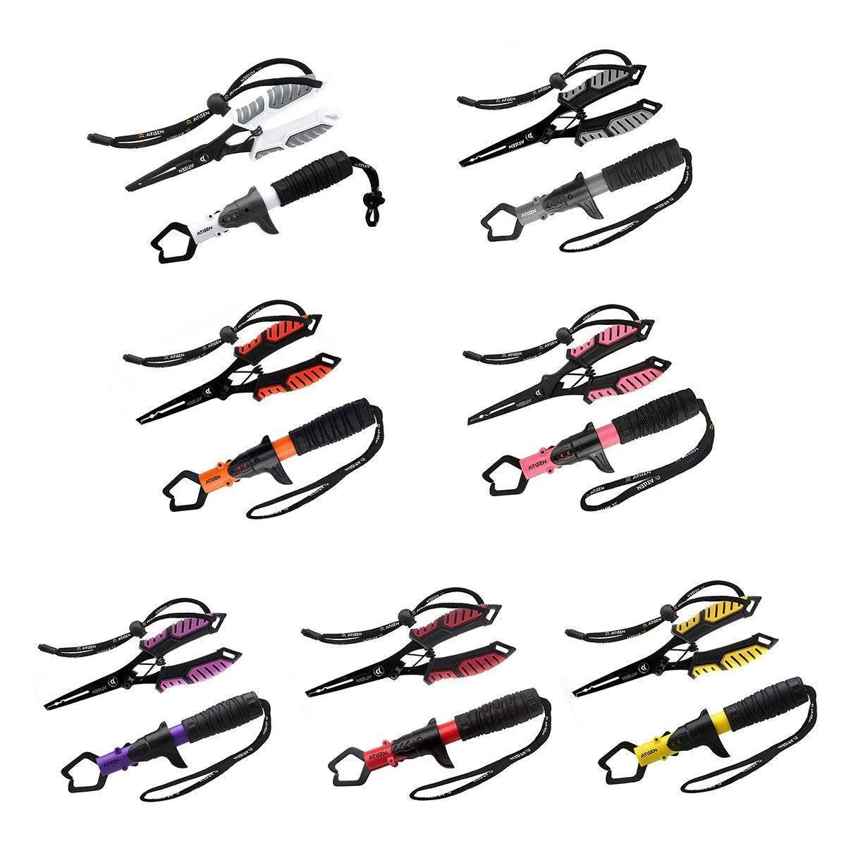 Stainless Steel Fishing Forceps Set Multi-Function Fish Controller Hook Remover