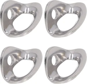 Stainless Steel Lightweight Rock Climbing Hanger Anchors for Cave Exploration - 10Pcs Climbing Accessories for Engineering