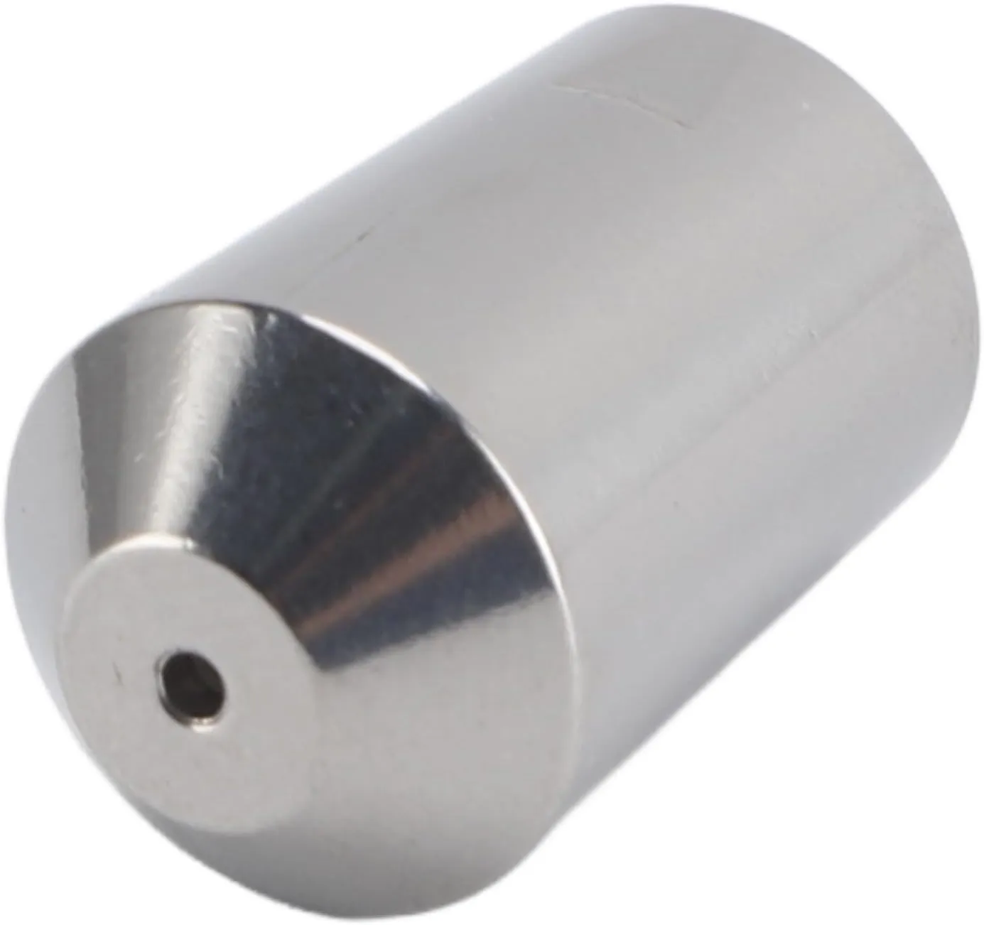Stainless Steel Milk Foam Spout Replacement Steam Wand Tip for Rancilio Coffee Machine (Single Hole)