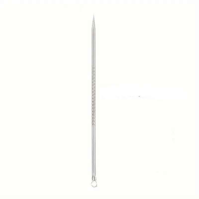 Stainless Steel Pimple Extractor Blackhead Removal Tool For Blemish Whitehead Popping Acne