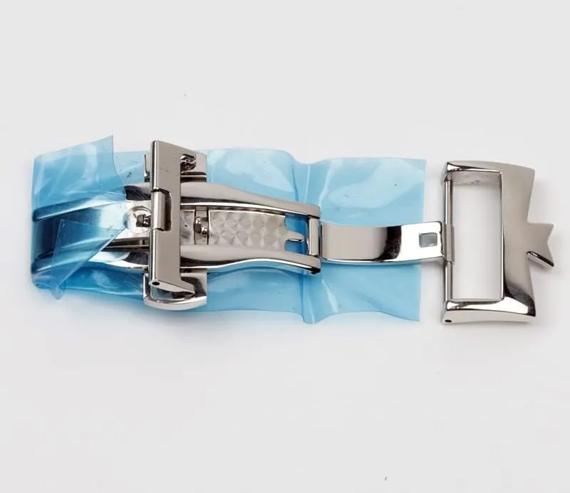 Stainless Steel Watch Clasp for VC Vacheron Watch Strap Buckles Constantin 20mm Silver Metal Pin Butterfly Clasp