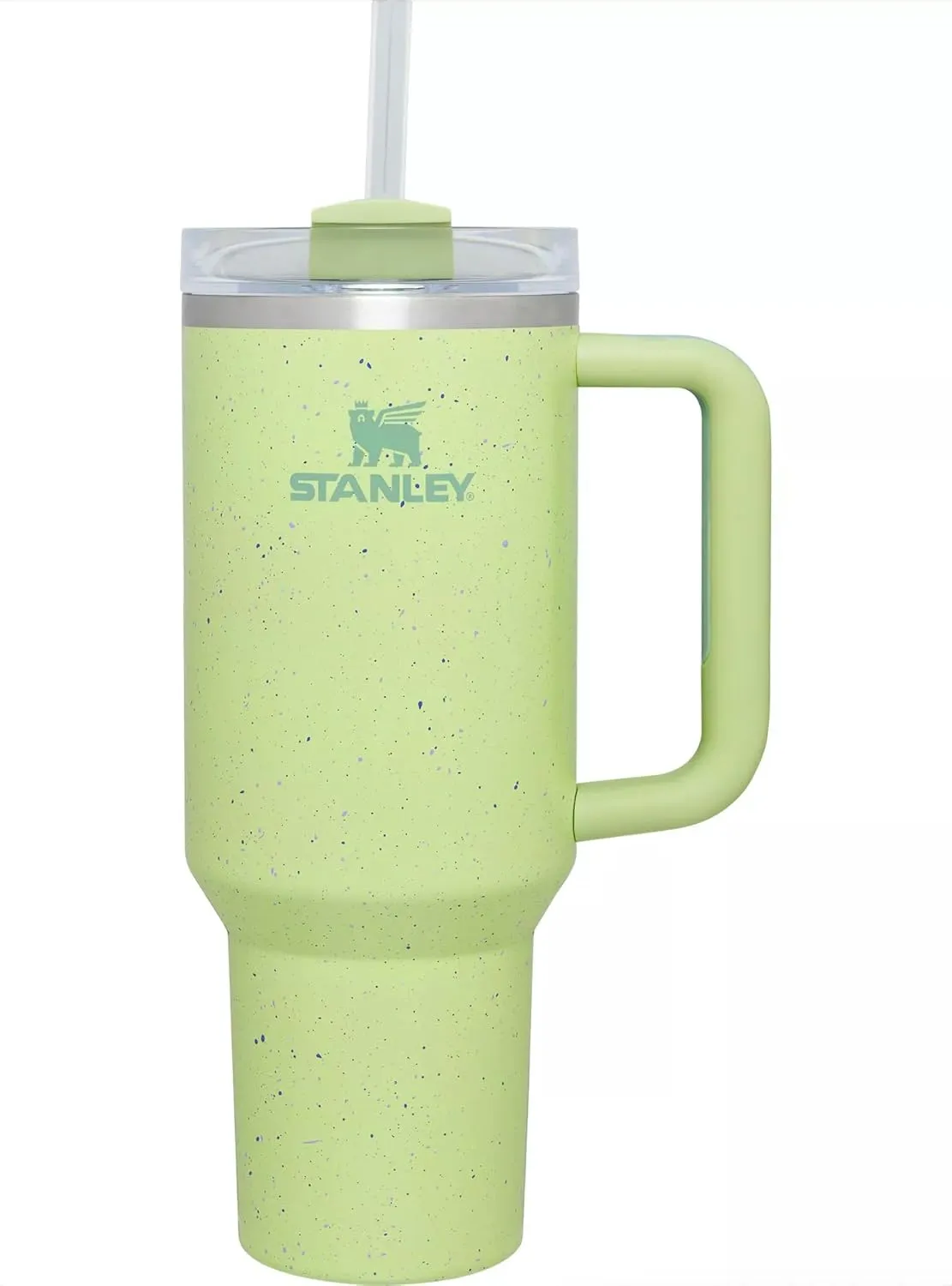 Stanley 40oz Quencher H2.0 FlowState Tumbler, Citron Speckle