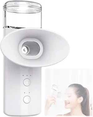 Steam Device for Dry Eyes & Face, Relief and Sooth Dry Eyes Facial Mist with Cold & Hot Compress Modes, Nano Mist Sprayer for Moisturizing & Soothing