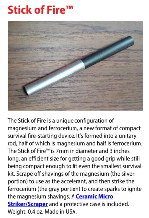 Stick of Fire
