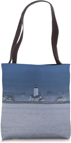 Strait of Juan De Fuca Lighthouse Washington Canada Tote Bag