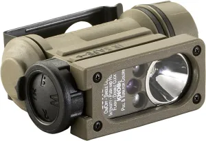 Streamlight 14516 Sidewinder 55-Lumens Compact II Military Flashlight Without Helmet Mount, Box, Coyote