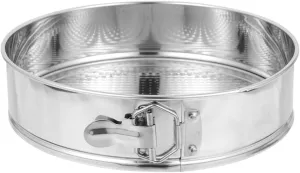Sturdy Loaf Pan Lock Spring Small Cake Mould Non-stick Great for Baking Pizza Quiche Tart and Pudding