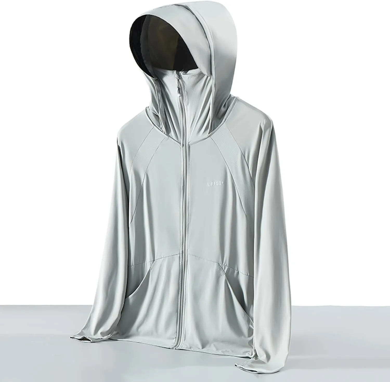 Sun Protection UPF50  Ice Feeling Skin Friendly Coat for Women Breathable Commuting Outdoor Hooded Jacket Long Sleeve