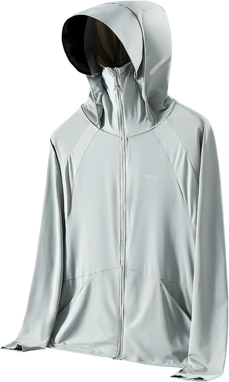 Sun Protection UPF50  Ice Feeling Skin Friendly Coat for Women Breathable Commuting Outdoor Hooded Jacket Long Sleeve