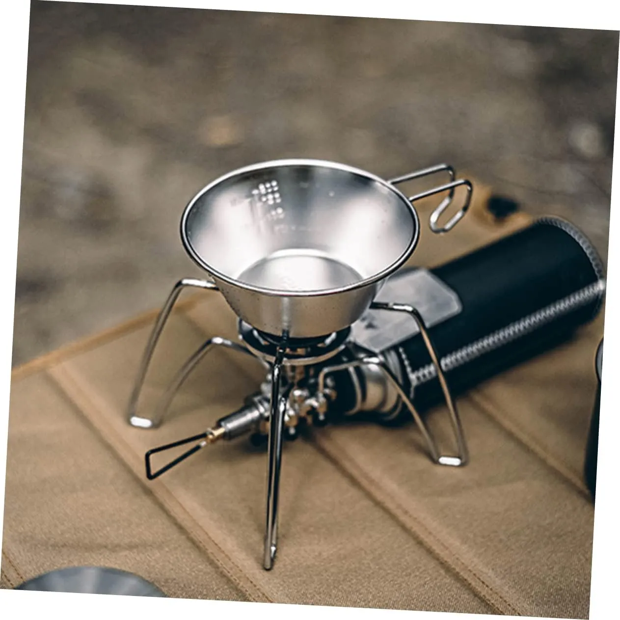 SUPVOX Compact Water Cup Multi Function Picnic Wine Bowl for Camping Hiking and Lightweight Smooth Surface Comfortable Grip