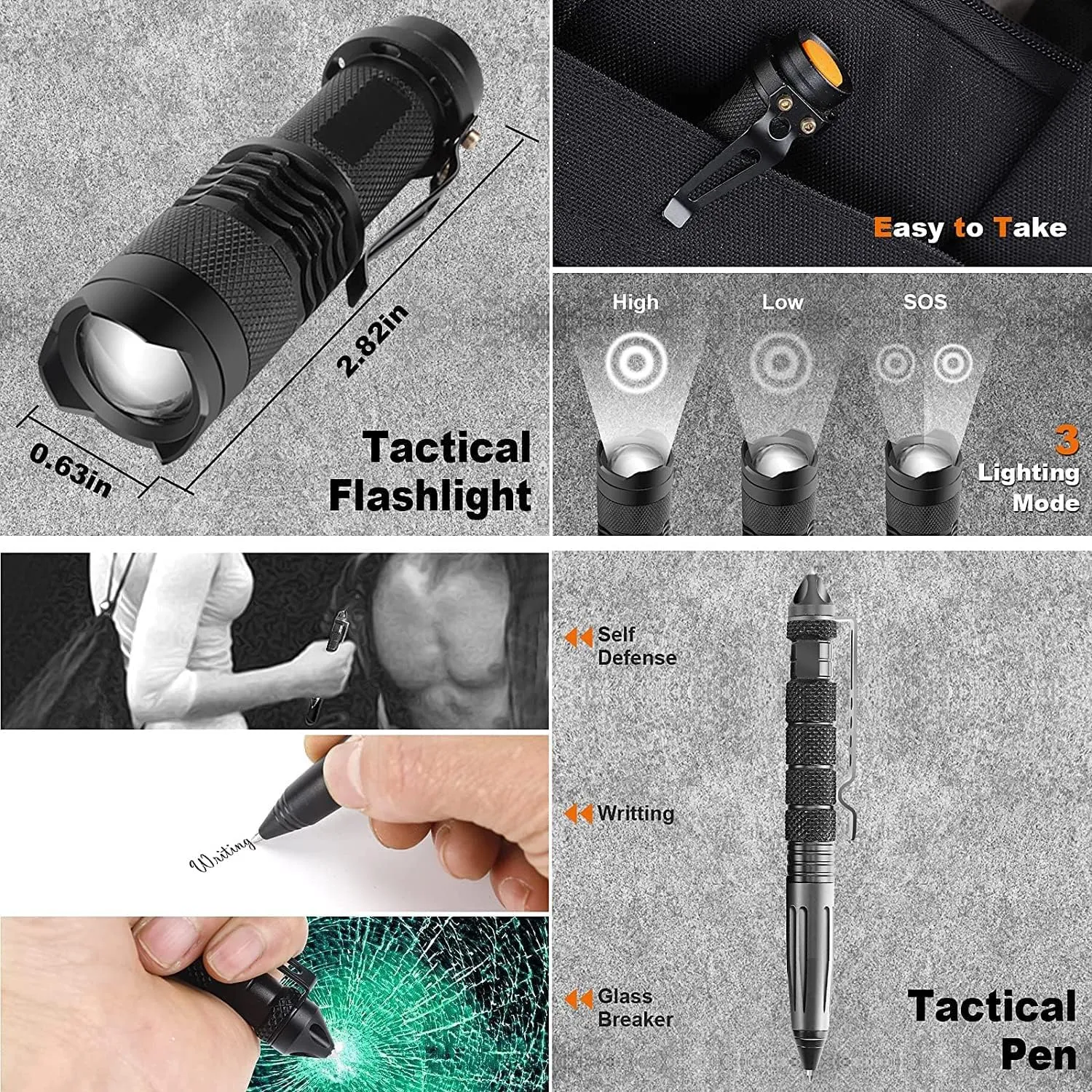 Survival Gear and Equipment 10 in 1, Survival Kits - Cool Tactical Gear Fishing Hunting Camping Outdoor Survival Tool Set