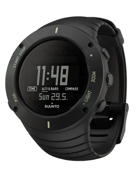 Suunto Core Ultimate Black - Altimeter - Barometer - Compass - Strap