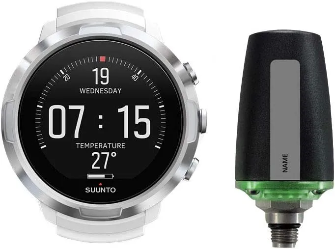 Suunto D5 WHITE WITH USB CABLE & POD PKG