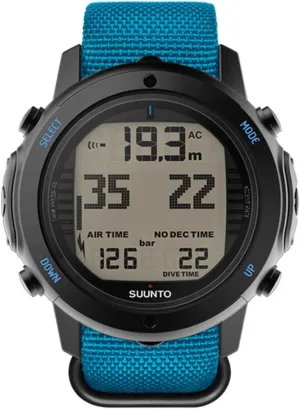 Suunto D6i Novo Zulu Wrist Computer with USB Cable