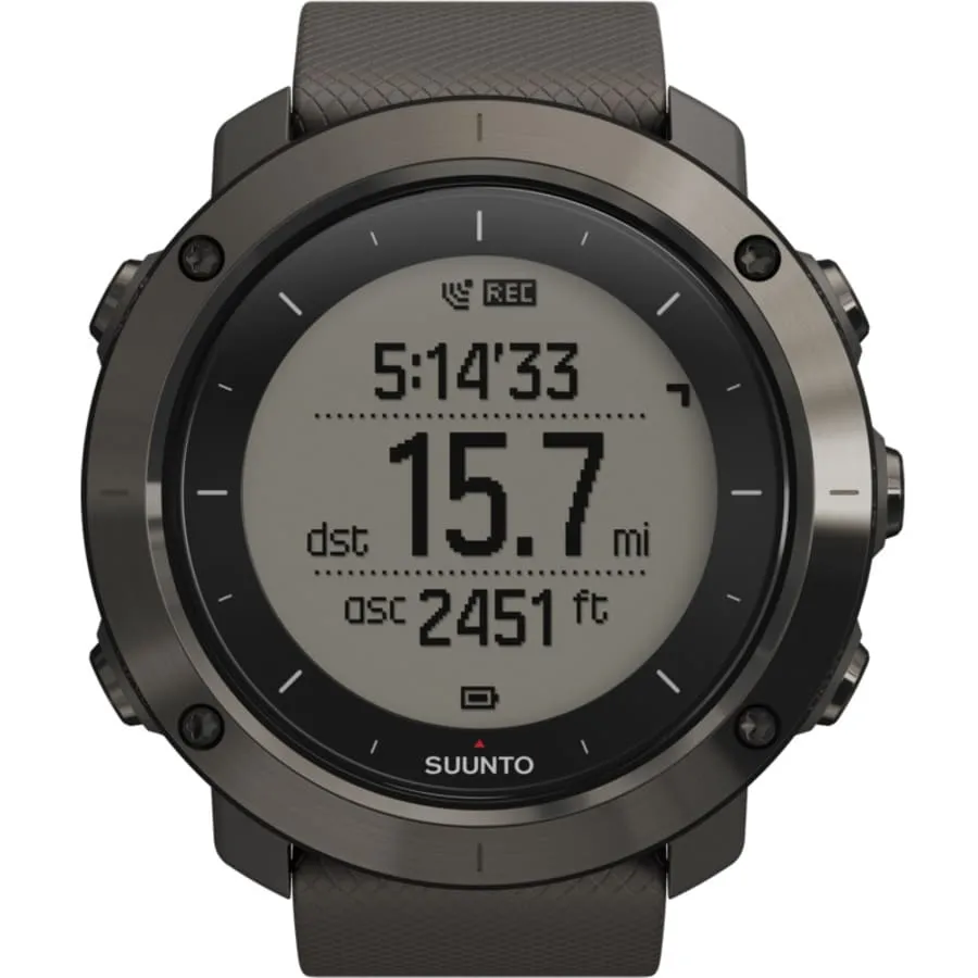 Suunto Traverse Graphite Outdoor Digital Unisex Watch SS022226000