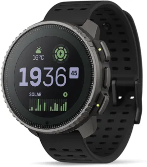 SUUNTO Vertical Titanium Solar GPS Adventure Watch, Dual-Band GNSS, Offline Maps, Solar Charging, 95  Sports Modes, Training Metrics & Recovery Insights