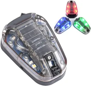 Tactical Helmet Light Signal Light with LED   IR/Strobe Military IFF Helmet Light Flashlight Survival Signal Light for Outdoor Sports