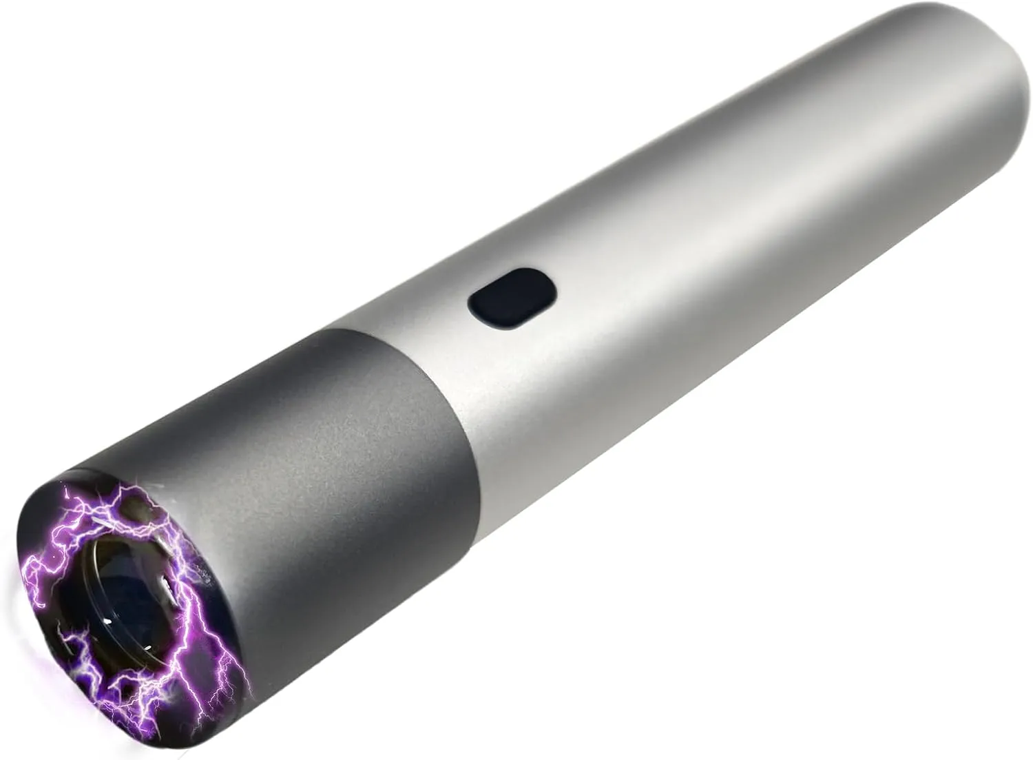 Tactical LED Flashlight - Sliver K58 Stun Gun – Rechargeable High-Capacity Battery & Durable Housing for Personal Safety