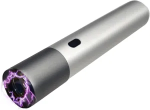 Tactical LED Flashlight - Sliver K58 Stun Gun – Rechargeable High-Capacity Battery & Durable Housing for Personal Safety