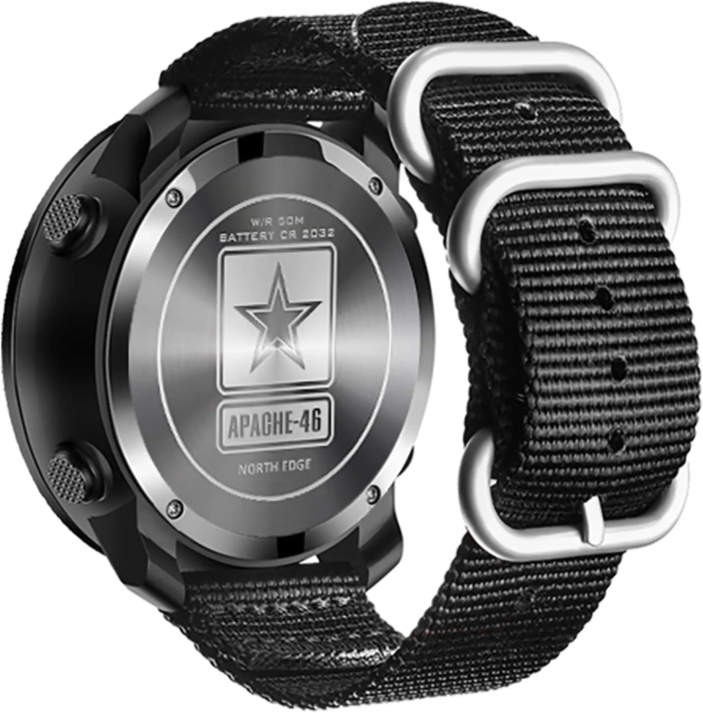 Tactical Watches for Men Digital Outdoor Survival Military Rock Solid Digital Watches with Durable Band, Steps Tracker Pedometer Calories Apache