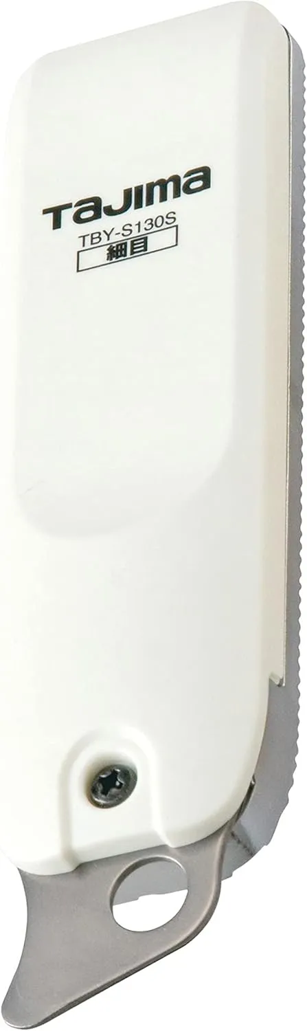 TAJIMA Drywall Rasp - 130mm Smooth Board Plane with Multi-Directional Tetra Blade File & Driver End - TBY-S130S