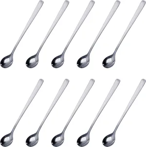 Takagi 18-0 Lilac Soda Spoon, Set of 10, Bulk Purchase