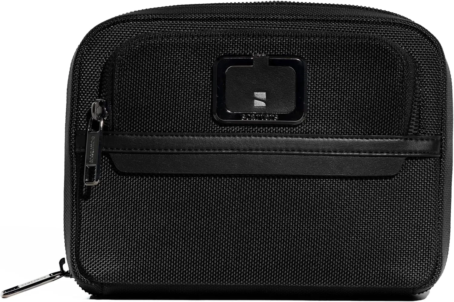 Tech Kit | Gadget Organizer Bag | Everlast Nylon | Travel Case for Cables, Chargers, Power Banks | Portable Storage for Gadgets, Hard Drives | Black