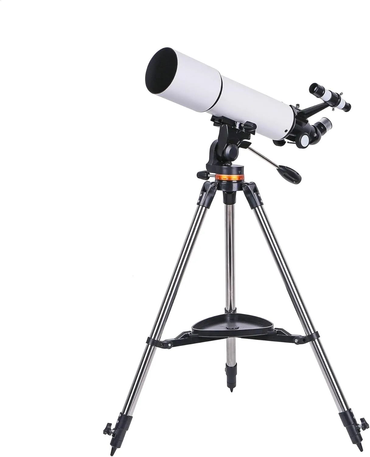 Telescope,Astronomical Refracting Telescope for Kids Beginners,Astronomy Refractor with Adjustable Height Tripod,Travel Telescope with Carry Bag Good