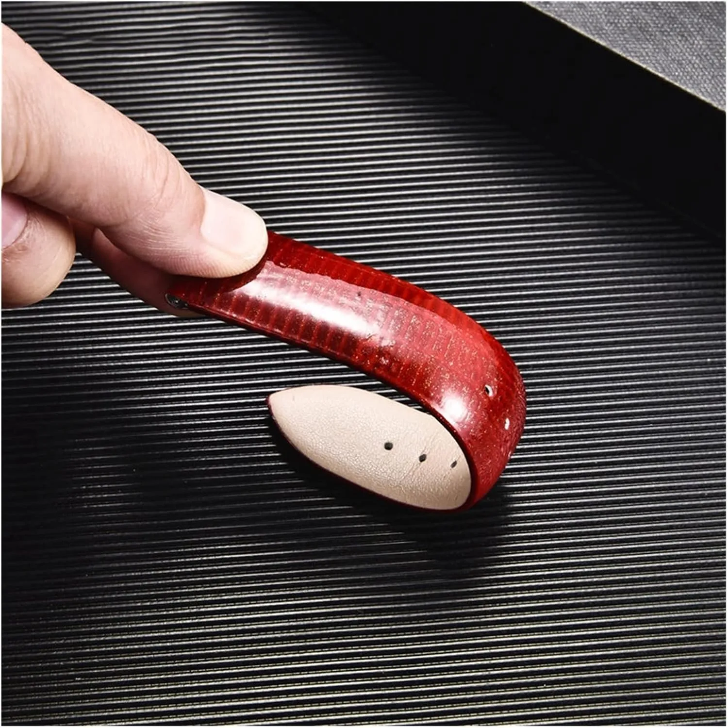 Textured Leather Strap Color Bracelet Ladies Strap Watch Accessories Stainless Steel Buckle(E,14mm)