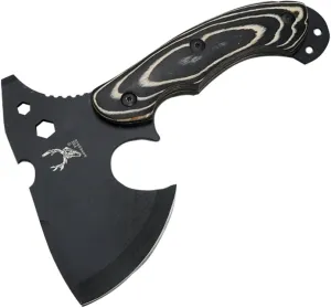 TheBoneEdge Tactical 9" Axe Stainless Steel Blade Wooden Handle